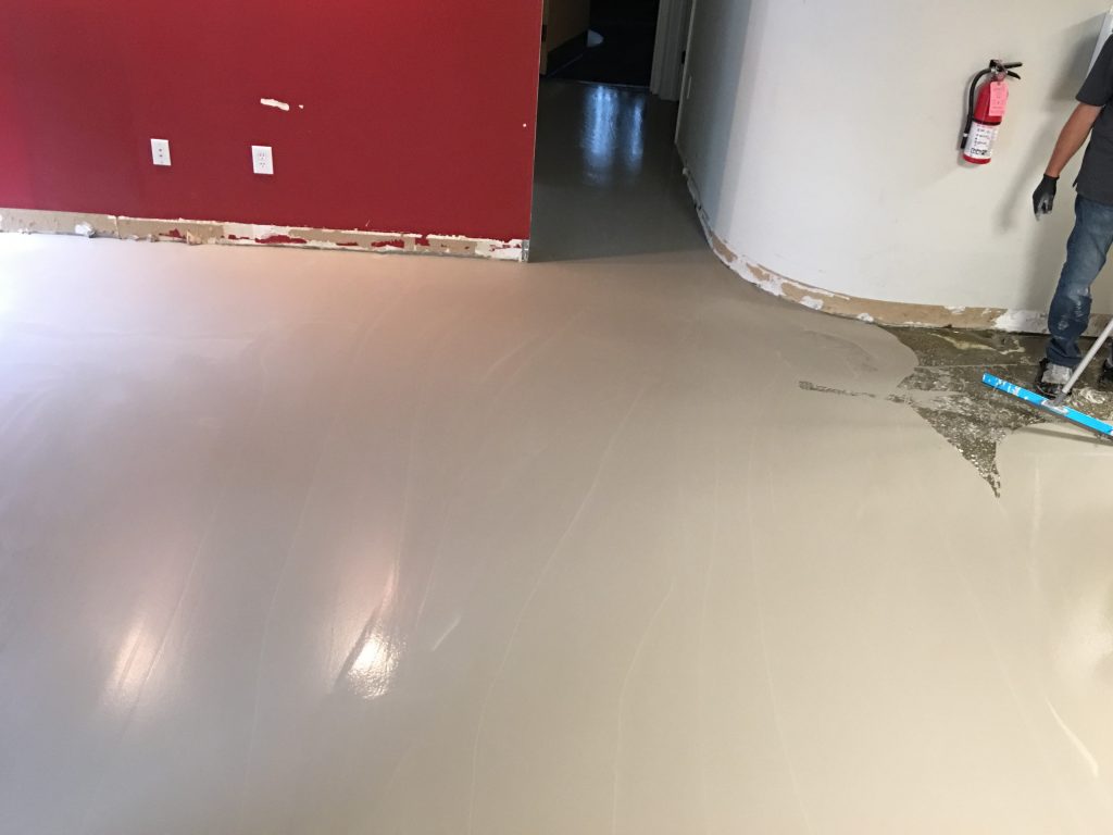 Self Leveling Concrete Compound Flooring Prep Northeast Flooring