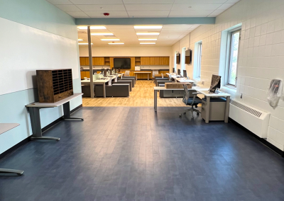 Sugar River Valley Regional Technical Center flooring by Northeast Flooring Solutions