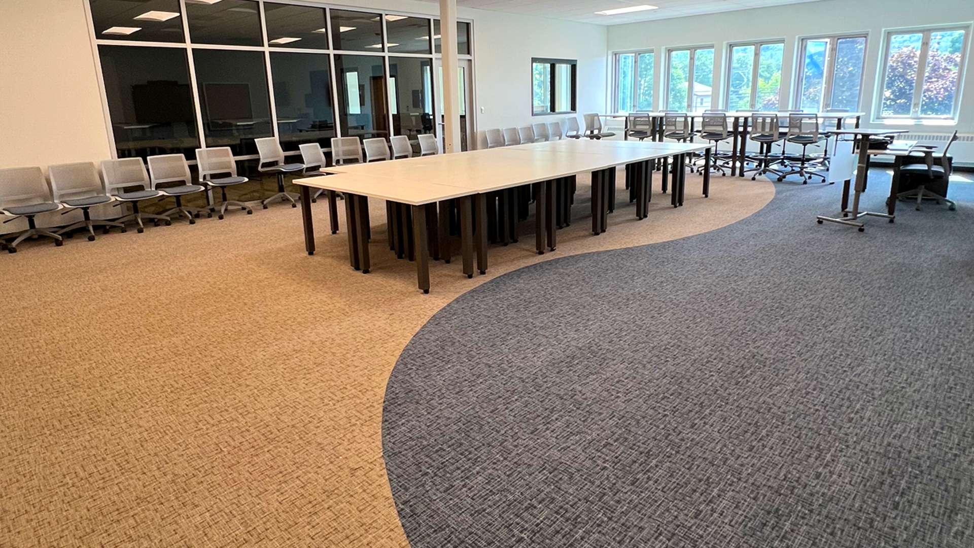 Sugar River Valley Regional Technical Center flooring by Northeast Flooring Solutions