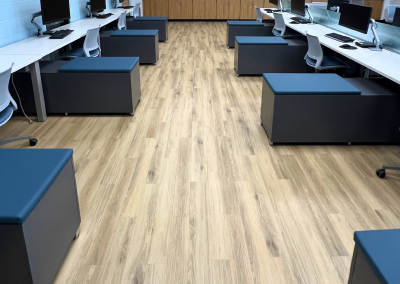 Sugar River Valley Regional Technical Center flooring by Northeast Flooring Solutions