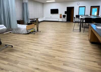 Sugar River Valley Regional Technical Center flooring by Northeast Flooring Solutions