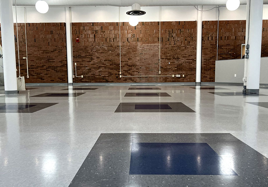 Sugar River Valley Regional Technical Center flooring by Northeast Flooring Solutions