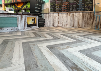 Playa Bowl tile floor