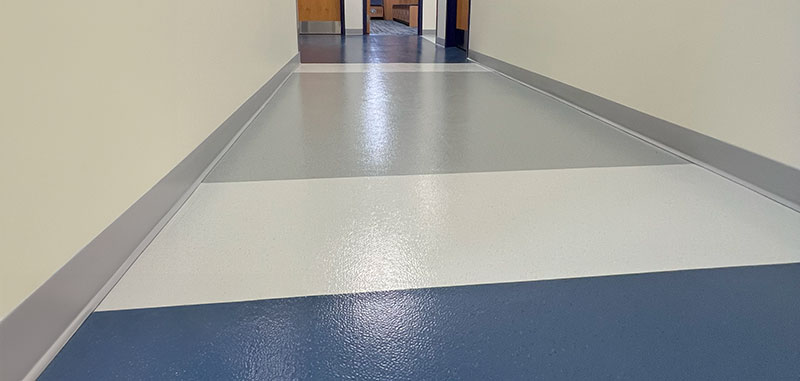 Sugar River Valley Regional Technical Center flooring by Northeast Flooring Solutions