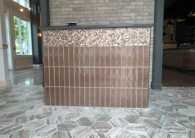 The Junction Restaurant flooring