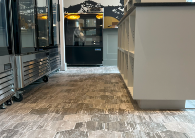 The Junction Restaurant flooring