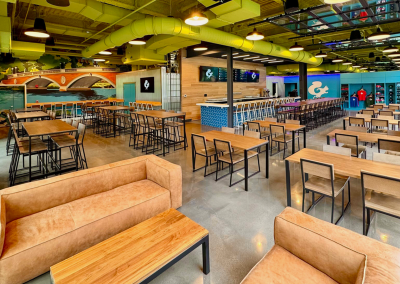 Mighty Squirrel Taproom flooring