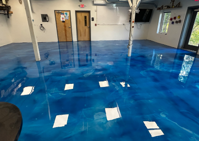 White Mountain Science Center flooring