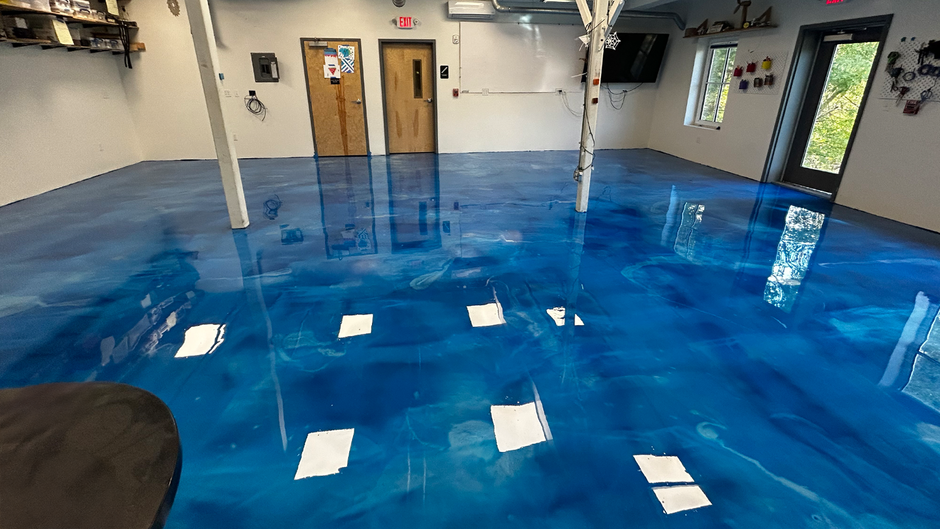 White Mountain Science Center flooring