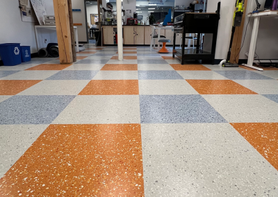 White Mountain Science Center flooring