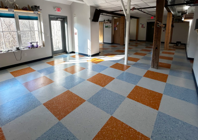 White Mountain Science Center flooring